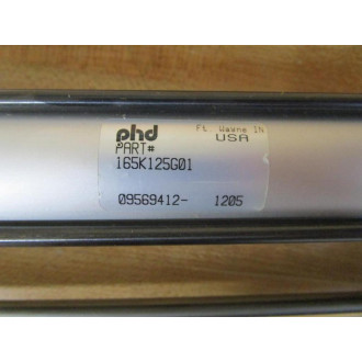 PHD 165K125G01 Pneumatic Cylinder - New No Box