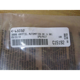 Hartfiel Automation K-65032 MAC Valve Repair Kit K65032