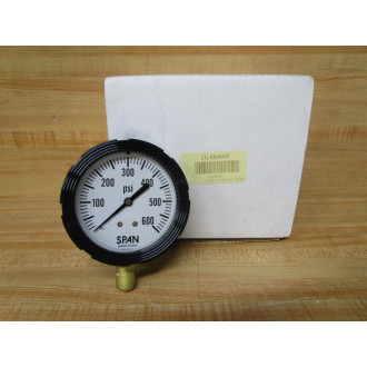 Span LFS-210-600-G-KEMX Pressure Gauge KEM-XSUBZ-II