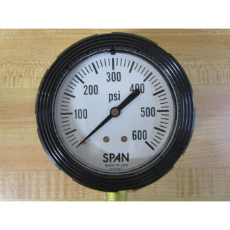 Span LFS-210-600-G-KEMX Pressure Gauge KEM-XSUBZ-II
