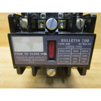 Allen Bradley 700-NM400A1 Relay 700NM400A1 Series D
