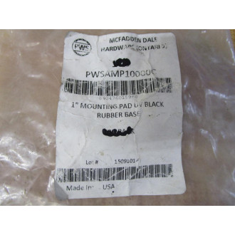 McFadden Dale PWSAMP10000C 1" Mounting Pad (Pack of 62)
