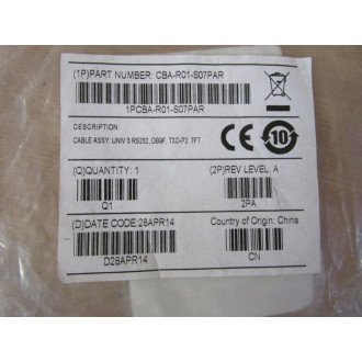 Dematic CBA-R01-S07PAR Cable Assembly CBAR01S07PAR