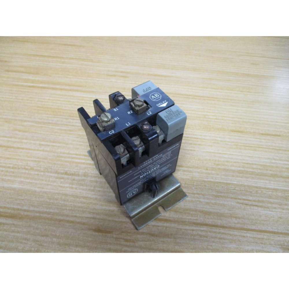 Allen Bradley 852S-NSA Timing Relay 852SNSA 0.1-5 Seconds Series G - Used Allen Bradley 852S-NSA Timing Relay 852SNSA 0.1-5 Seconds Series G - Used