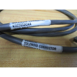 Dematic K007852CAA Solenoid Connector Cable - New No Box