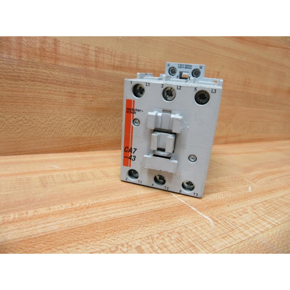 Sprecher + Schuh CA7-43-00-120 Contactor CA74300120 - Used