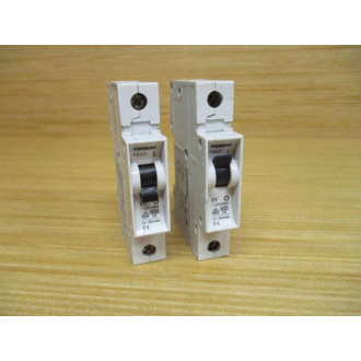 Siemens 5SX21 C1 Circuit Breaker 5SX21C1 (Pack of 2) - Used