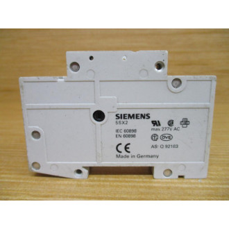 Siemens 5SX21 C1 Circuit Breaker 5SX21C1 (Pack of 2) - Used