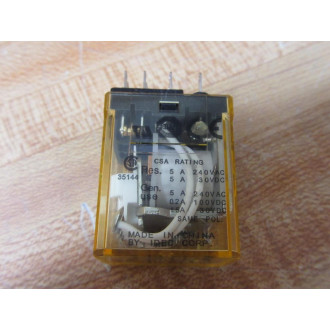 IDEC RY4S-U-AC24V Relay RY4S-U-24V AC - New No Box