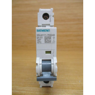 Siemens 5SJ4111-7HG40 5A Circuit Breaker 5SJ41117HG40 - Used