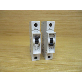 Siemens 5SX21 C4 Circuit Breaker 5SX21C4 (Pack of 2) - Used