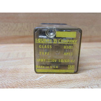 Square D 8501-KP13-P14-120V Relay 8501-KP13-P14 8501-KP13-120V - Used