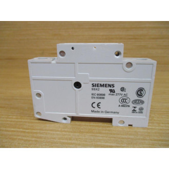 Siemens 5SX21-D0,5 Circuit Breaker 0.5 Amp 5SX21D05 - Used