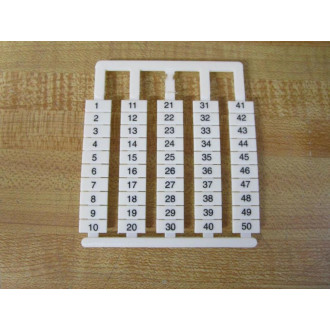 DINnectors DN-L50 Marking Tags 43225 (Pack of 10)