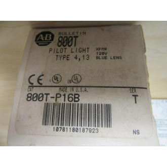 Allen Bradley 800T-P16B Blue Pilot Light