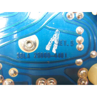 Sola 29000-4401 Circuit Board 290004401 9-5386-3 - New No Box