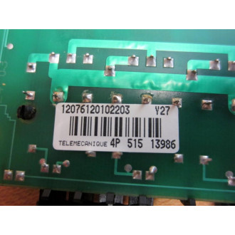 Telemecanique 1207613-01A Circuit Board 120761301A - Used