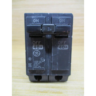 General Electric THQL240 GE 40A Circuit Breaker - Used