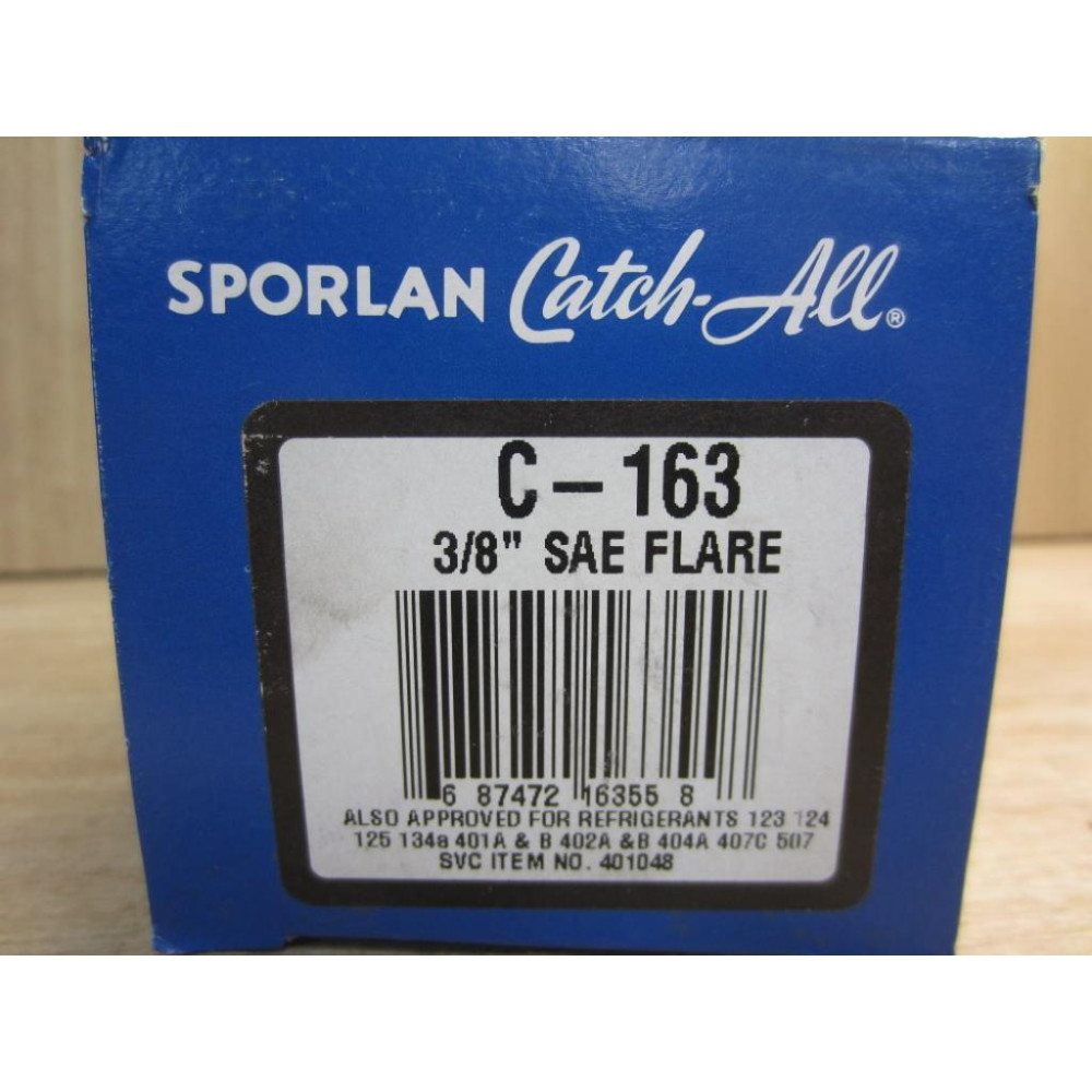 Sporlan C-163 Filter Drier C163 Sporlan C-163 Filter Drier C163