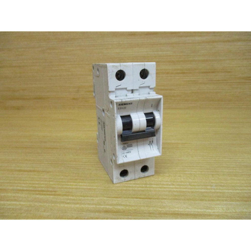 Siemens 5SX22-D2 2A Circuit Breaker 5SX22D2 - Used
