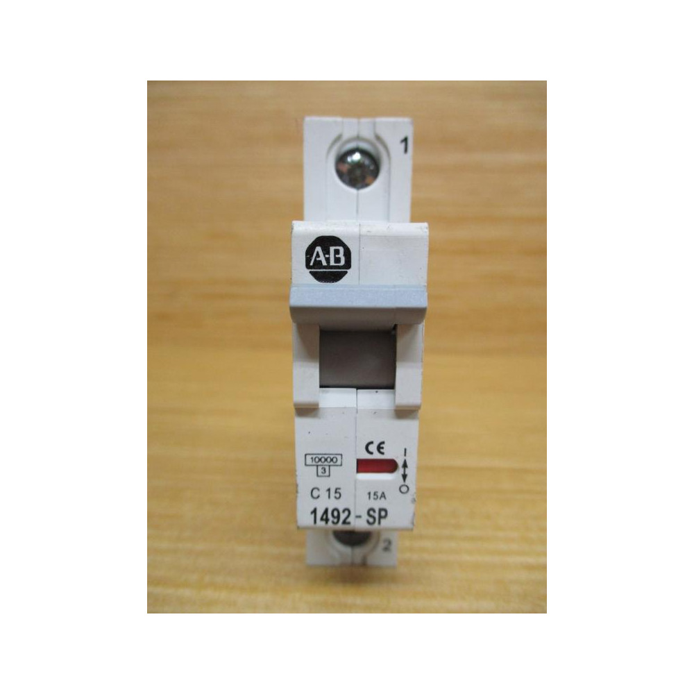 Allen Bradley 1492-SP1C150 15A Circuit Breaker 1492SP1C150 - Used