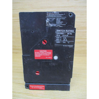 Siemens A02ED62B Auxiliary Switch - Used
