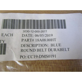 Durabelt 18A08.00HT Round Belt 18A08.00