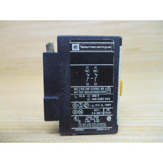 Telemecanique LA1-DN02 Auxiliary Contact LA1DN02 (Pack of 2) - Used