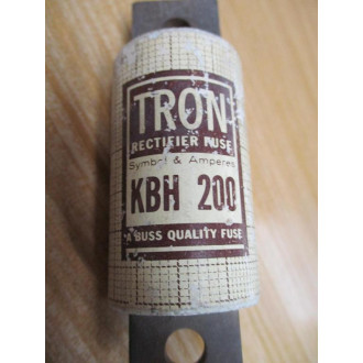 Bussman KBH 200 Tron 200A Rectifier Fuse KBH200 - New No Box