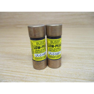 Cooper Bussman LPJ-2-14SP Buss 2-14A Fuse LPJ214SP (Pack of 2) - New No Box