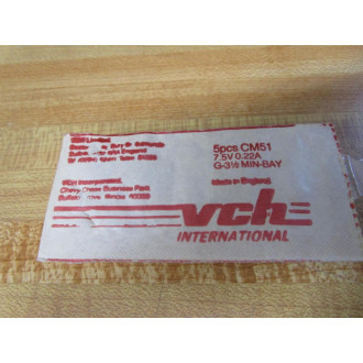 Chicago Miniature CM51 Miniature Lamp Light Bulb 51 (Pack of 5)