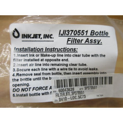 Inkjet IJI370551 Bottle Filter Assembly SP370551