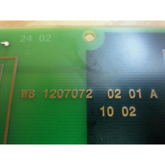 Telemecanique 1207072-0201A Circuit Board 12070720201A - Used