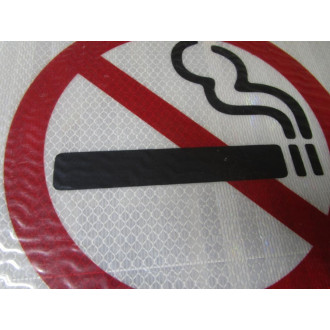 Generic 131263 Reflective No Smoking Sign 18"x24"