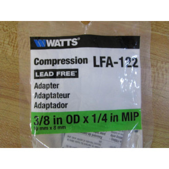 Watts LFA-122 Compression Adapter Fitting LFA122 (Pack of 5)