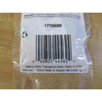 Watts LFA-122 Compression Adapter Fitting LFA122 (Pack of 5)