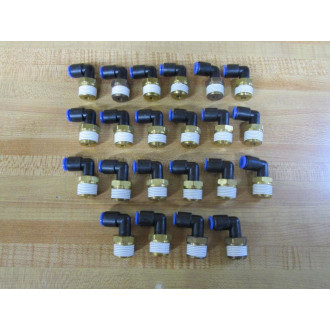 SMC KQL06-03S Male Elbow Fitting KQL0603S (Pack of 22) - New No Box