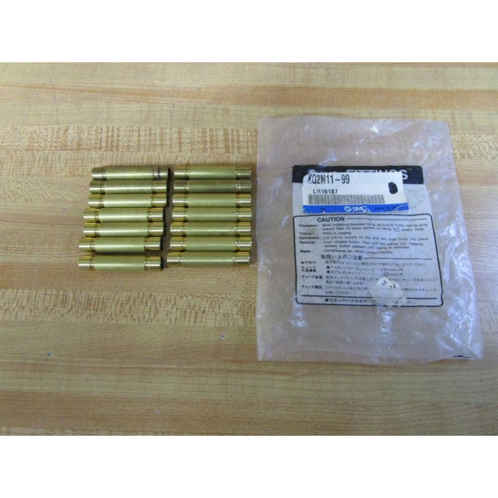 SMC KQ2N11-99 Nipple Fitting KQ2N1199 (Pack of 14)
