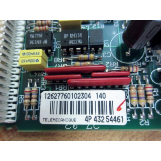 Telemecanique W8-1262777-0103A Circuit Board W812627770103A - Used