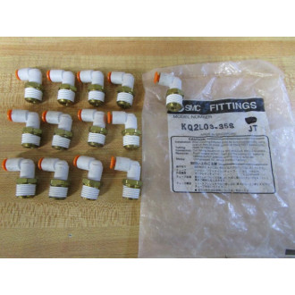 SMC KQ2L03-35S Male Elbow Fitting KQ2L0335S (Pack of 13)