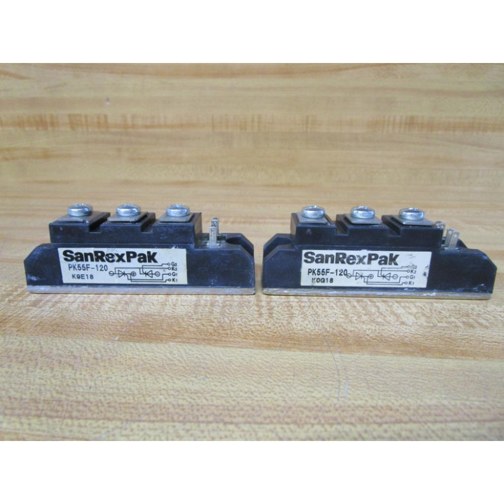 SanRexPak PK55F-120 Power Module PK55F120 (Pack of 2) - Used