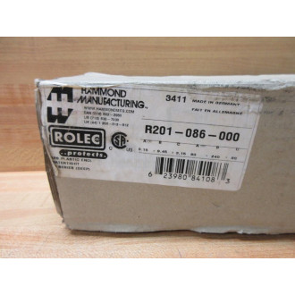 Hammond Manufacturing R201-086-000 ABS Enclosure R201086000
