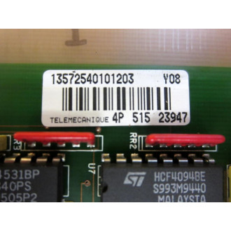 Telemecanique 1357255-01-A Circuit Board 135725501A - Used