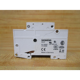 Siemens 5SX23D4 4A Circuit Breaker Cracked Housing - Used