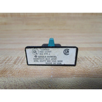 Gould Rundel SA Contact Block SA - Used