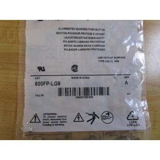 Allen Bradley 800FP-LG9 Guarded Button 800FPLG9