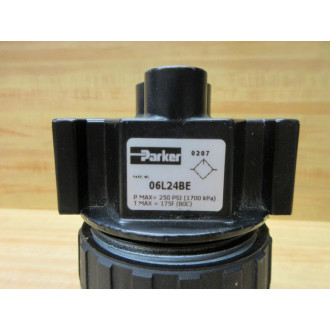 Parker 06L24BE Pneumatic Lubricator Partial - New No Box