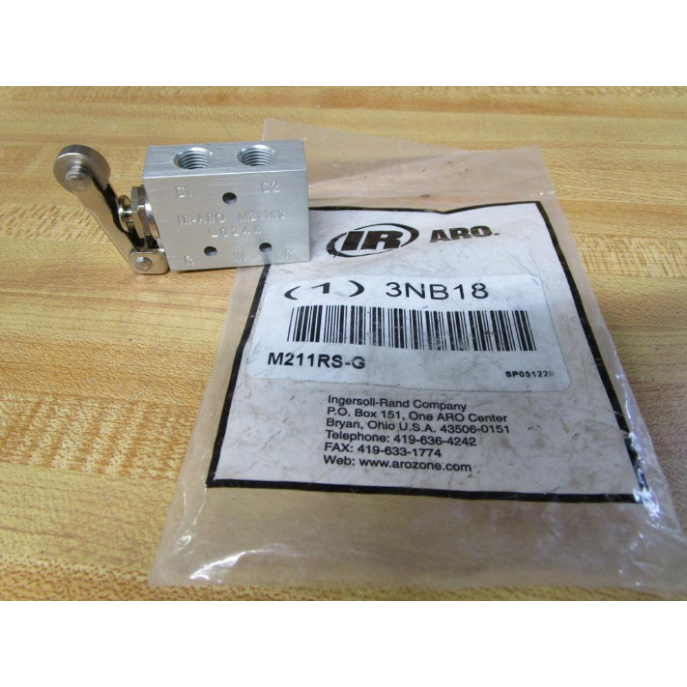 Ingersoll Rand M211RS-G ARO Mechanical Air Valve M211RS