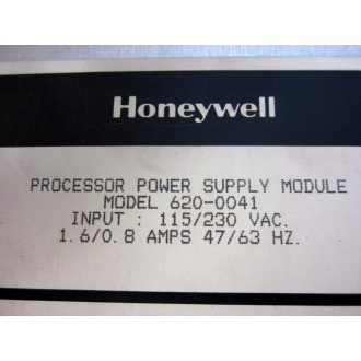 Honeywell 620-0041 Processor Power Supply Module 6200041 - Used