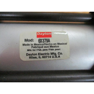 Dayton Electric 6X379A Air Cylinder Speedaire